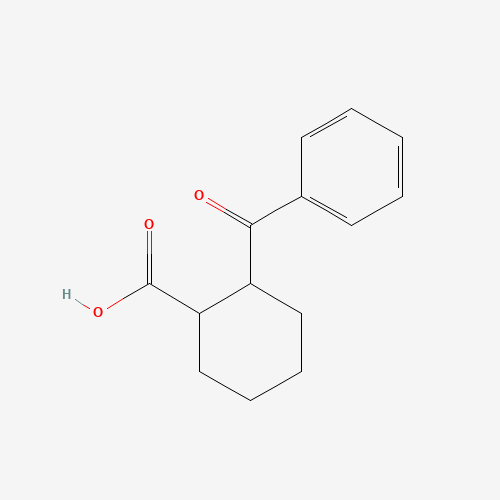 2-Benzoylcyclohexanecarboxylic acid (CAS: 6939-99-7) - Chemical Structure and Molecular Formula 
