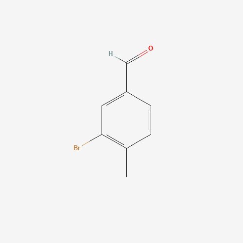3-Bromo-4-methylbenzaldehyde (CAS: 36276-24-1) - Chemical Structure and Molecular Formula 