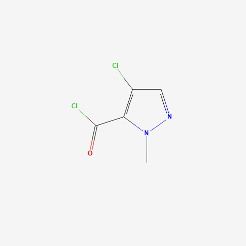 4-Chloro-1-methyl-1H-pyrazole-5-carbonyl chloride (CAS: 157142-50-2) - Related Chemical Product