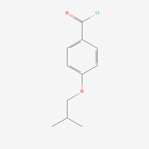 4-Isobutoxybenzoyl chloride (CAS: 40782-45-4) - Chemical Structure and Molecular Formula 