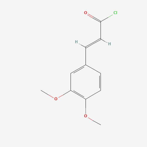 (2E)-3-(3,4-Dimethoxyphenyl)acryloyl chloride (CAS: 39856-08-1) - Related Chemical Product