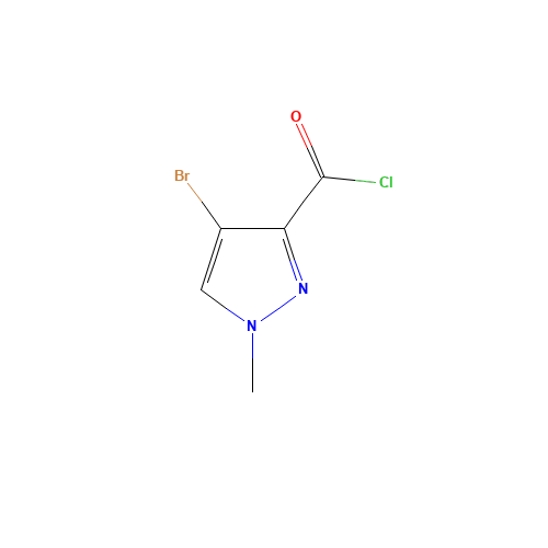 4-Bromo-1-methyl-1H-pyrazole-3-carbonyl chloride (CAS: 912569-70-1) - Related Chemical Product