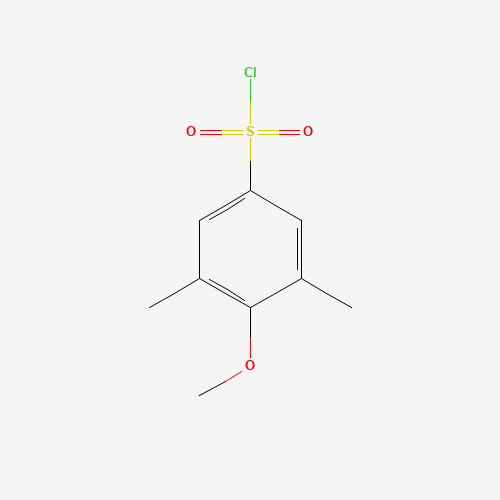 4-Methoxy-3,5-dimethylbenzenesulfonyl chloride (CAS: 75157-75-4) - Chemical Structure and Molecular Formula 