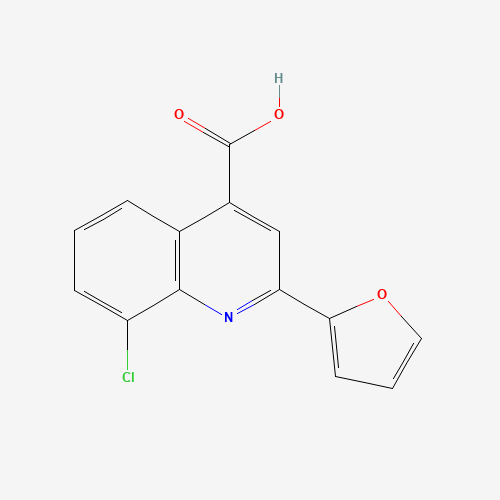 8-Chloro-2-(2-furyl)quinoline-4-carboxylic acid (CAS: 52413-55-5) - Related Chemical Product