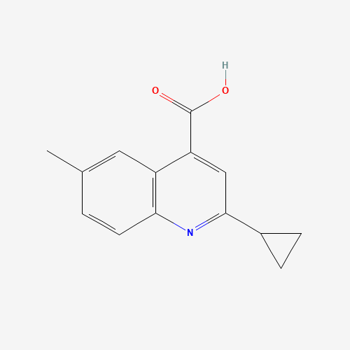 2-Cyclopropyl-6-methylquinoline-4-carboxylic acid (CAS: 588681-43-0) - Related Chemical Product