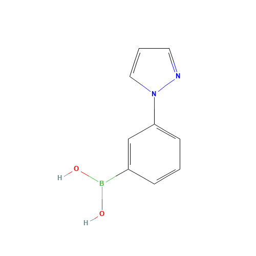[3-(1H-Pyrazol-1-yl)phenyl]boronic acid (CAS: 476620-22-1) - Related Chemical Product