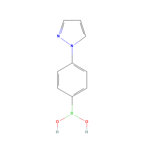 [4-(1H-Pyrazol-1-yl)phenyl]boronic acid (CAS: 891270-35-2) - Related Chemical Product