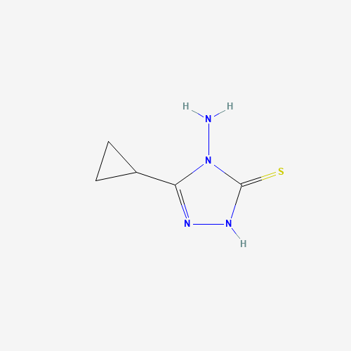 4-Amino-5-cyclopropyl-4H-1,2,4-triazole-3-thiol (CAS: 31821-73-5) - Related Chemical Product