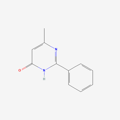 6-Methyl-2-phenylpyrimidin-4-ol (CAS: 13514-79-9) - Chemical Structure and Molecular Formula 