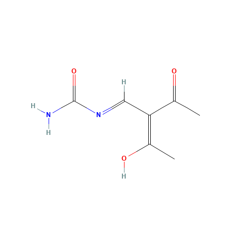 N-(2-Acetyl-3-oxobut-1-en-1-yl)urea (CAS: 6971-56-8) - Related Chemical Product