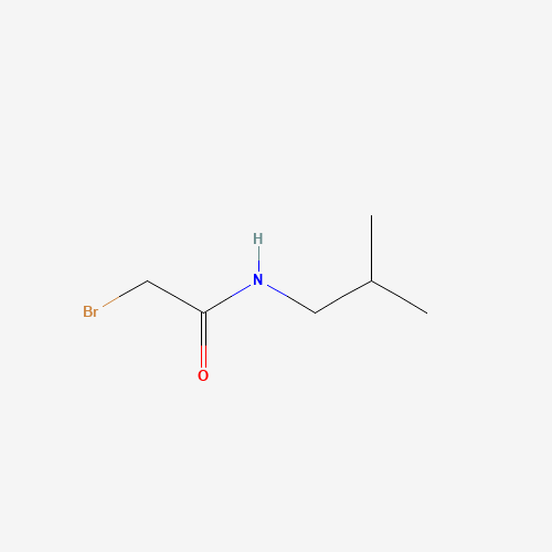 2-Bromo-N-isobutylacetamide (CAS: 95331-76-3) - Chemical Structure and Molecular Formula 
