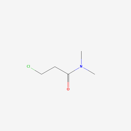 3-Chloro-N,N-dimethylpropanamide (CAS: 17268-49-4) - Chemical Structure and Molecular Formula 