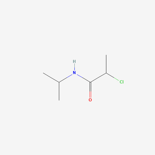 2-Chloro-N-isopropylpropanamide (CAS: 42275-92-3) - Chemical Structure and Molecular Formula 