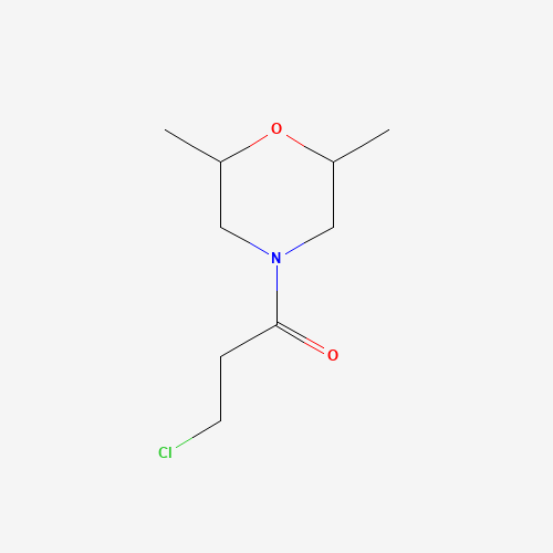 4-(3-Chloropropanoyl)-2,6-dimethylmorpholine (CAS: 915920-51-3) - Related Chemical Product