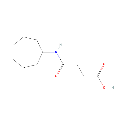 4-(Cycloheptylamino)-4-oxobutanoic acid (CAS: 545349-11-9) - Related Chemical Product