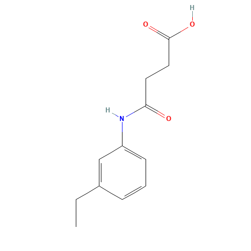 4-[(3-Ethylphenyl)amino]-4-oxobutanoic acid (CAS: 550312-50-0) - Related Chemical Product