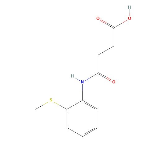4-{[2-(Methylthio)phenyl]amino}-4-oxobutanoic acid (CAS: 899016-21-8) - Related Chemical Product
