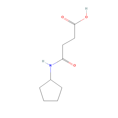 4-(Cyclopentylamino)-4-oxobutanoic acid (CAS: 541537-57-9) - Related Chemical Product