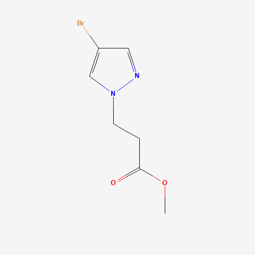 Methyl 3-(4-bromo-1H-pyrazol-1-yl)propanoate (CAS: 1007517-46-5) - Related Chemical Product