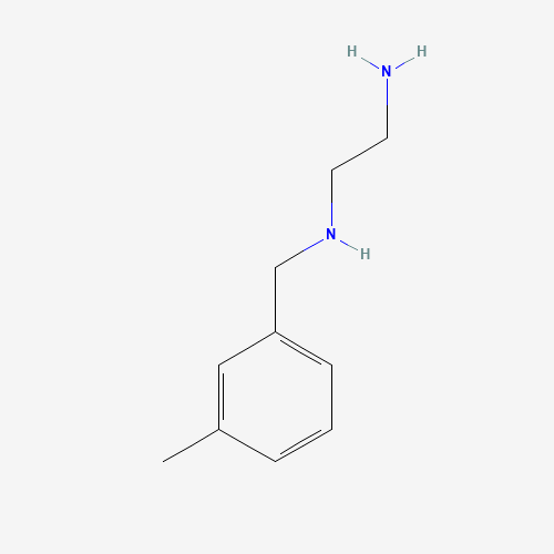 N-(3-Methylbenzyl)ethane-1,2-diamine (CAS: 953072-18-9) - Chemical Structure and Molecular Formula 