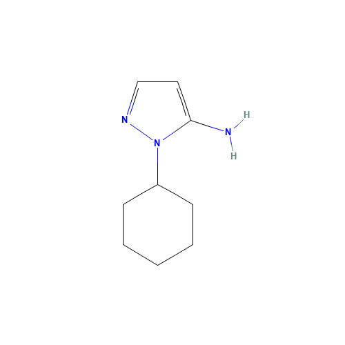 1-Cyclohexyl-1H-pyrazol-5-amine (CAS: 3528-50-5) - Related Chemical Product