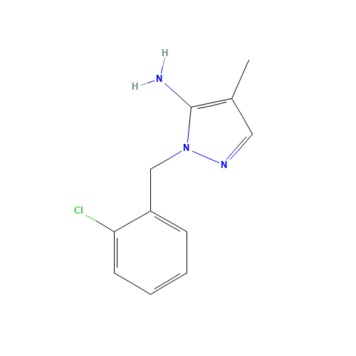 1-(2-Chlorobenzyl)-4-methyl-1H-pyrazol-5-amine (CAS: 1015845-68-7) - Related Chemical Product