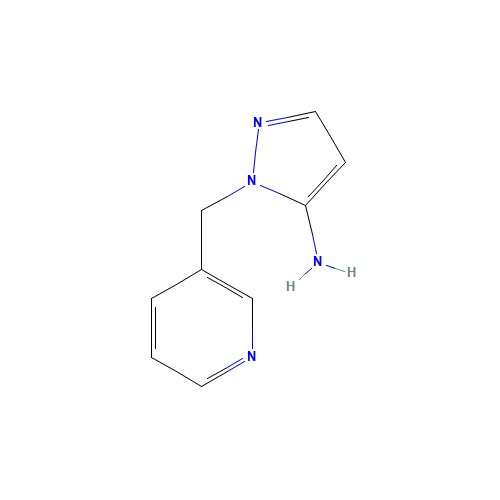 1-(Pyridin-3-ylmethyl)-1H-pyrazol-5-amine (CAS: 852990-17-1) - Related Chemical Product
