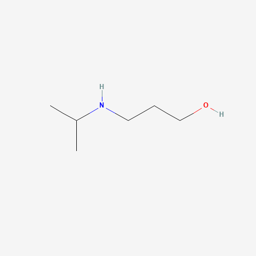 3-(Isopropylamino)propan-1-ol (CAS: 33918-15-9) - Chemical Structure and Molecular Formula 