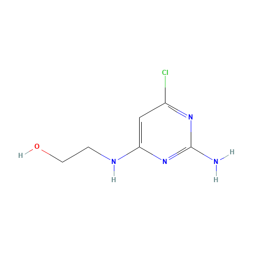 2-[(2-Amino-6-chloropyrimidin-4-yl)amino]ethanol (CAS: 2846-77-7) - Related Chemical Product