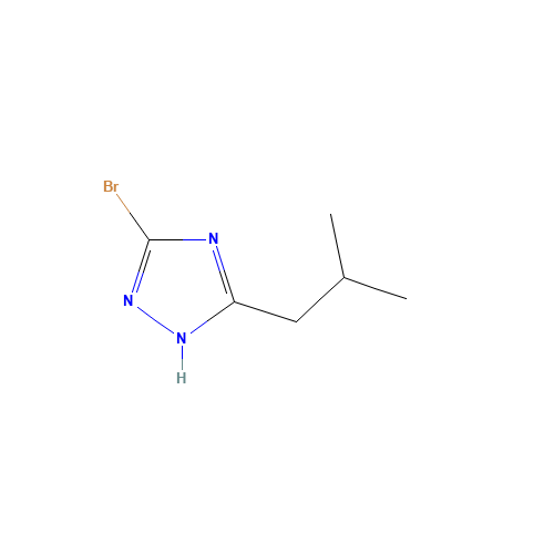 3-Bromo-5-isobutyl-1H-1,2,4-triazole (CAS: 141831-73-4) - Related Chemical Product