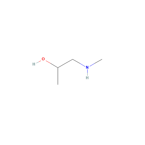 1-(Methylamino)propan-2-ol (CAS: 16667-45-1) - Chemical Structure and Molecular Formula 