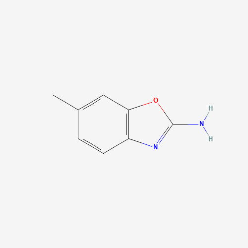 6-Methyl-1,3-benzoxazol-2-amine (CAS: 188063-14-1) - Chemical Structure and Molecular Formula 