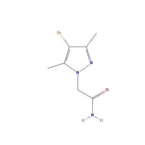 2-(4-Bromo-3,5-dimethyl-1H-pyrazol-1-yl)acetamide (CAS: 1005668-21-2) - Related Chemical Product