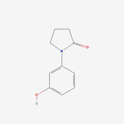 1-(3-Hydroxyphenyl)pyrrolidin-2-one (CAS: 58212-15-0) - Related Chemical Product