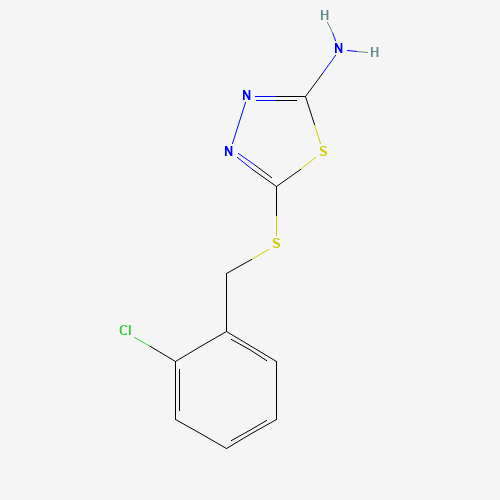 5-[(2-Chlorobenzyl)thio]-1,3,4-thiadiazol-2-amine (CAS: 299442-99-2) - Related Chemical Product