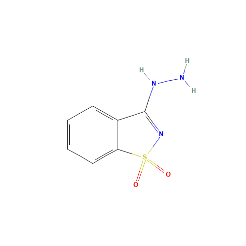 3-Hydrazino-1,2-benzisothiazole 1,1-dioxide (CAS: 6635-42-3) - Related Chemical Product