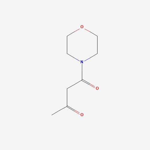 4-Morpholin-4-yl-4-oxobutan-2-one (CAS: 16695-54-8) - Chemical Structure and Molecular Formula 