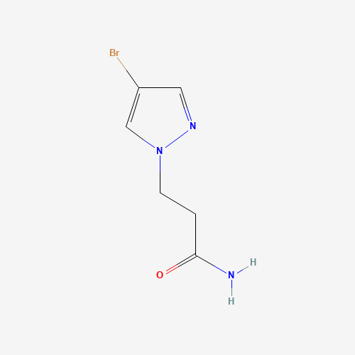 3-(4-Bromo-1H-pyrazol-1-yl)propanamide (CAS: 1177349-02-8) - Related Chemical Product