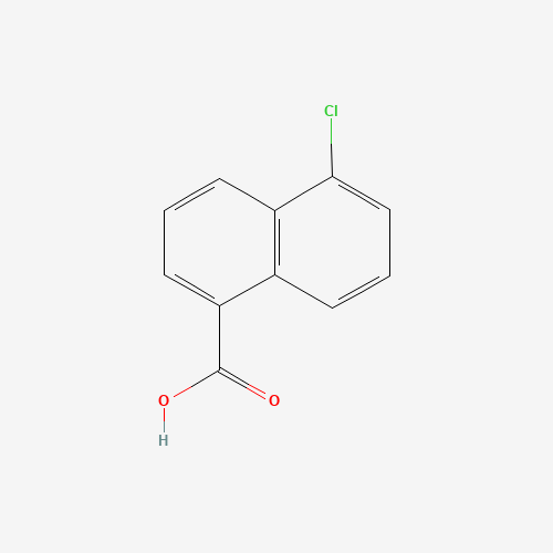5-Chloro-1-naphthoic acid (CAS: 16650-52-5) - Chemical Structure and Molecular Formula 