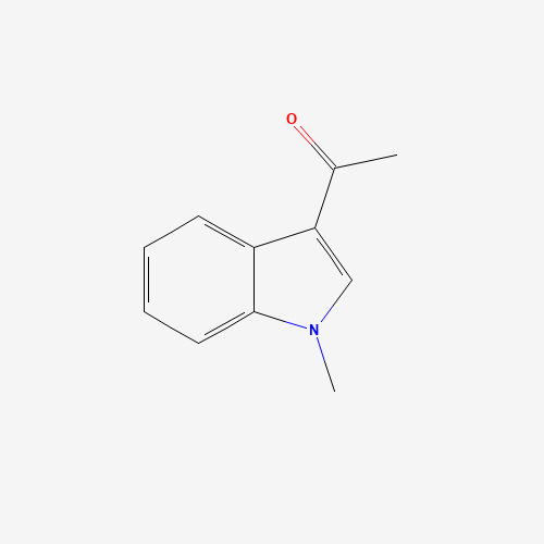 1-(1-Methyl-1H-indol-3-yl)ethanone (CAS: 19012-02-3) - Chemical Structure and Molecular Formula 