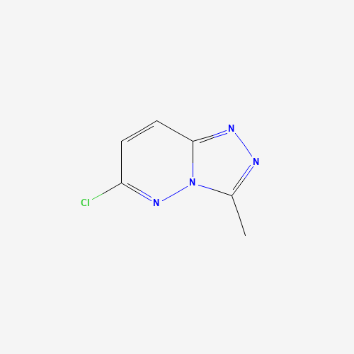 6-Chloro-3-methyl[1,2,4]triazolo[4,3-b]pyridazine (CAS: 7197-01-5) - Chemical Structure and Molecular Formula 