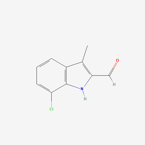 7-Chloro-3-methyl-1H-indole-2-carbaldehyde (CAS: 910442-16-9) - Related Chemical Product