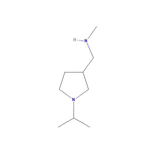 [(1-Isopropylpyrrolidin-3-yl)methyl]methylamine (CAS: 884504-73-8) - Related Chemical Product