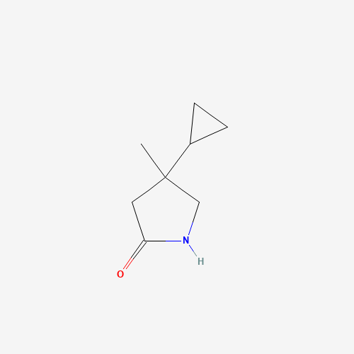 4-Cyclopropyl-4-methylpyrrolidin-2-one (CAS: 959240-08-5) - Related Chemical Product