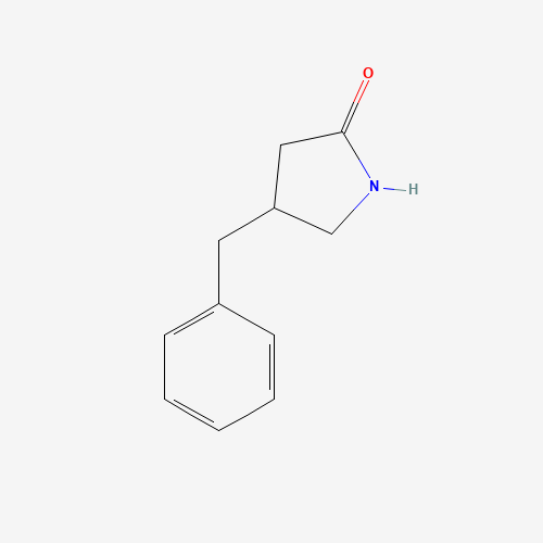 4-Benzylpyrrolidin-2-one (CAS: 30200-04-5) - Chemical Structure and Molecular Formula 