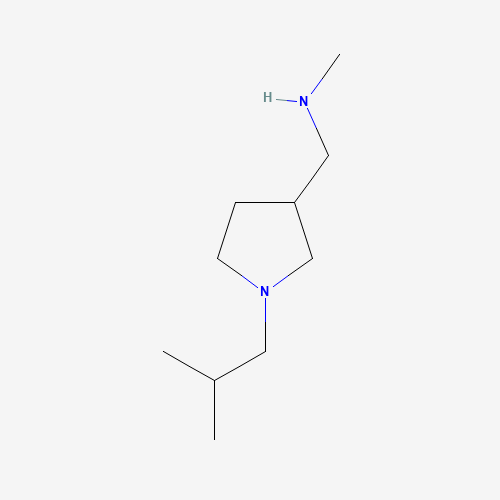 [(1-Isobutylpyrrolidin-3-yl)methyl]methylamine (CAS: 887405-45-0) - Related Chemical Product