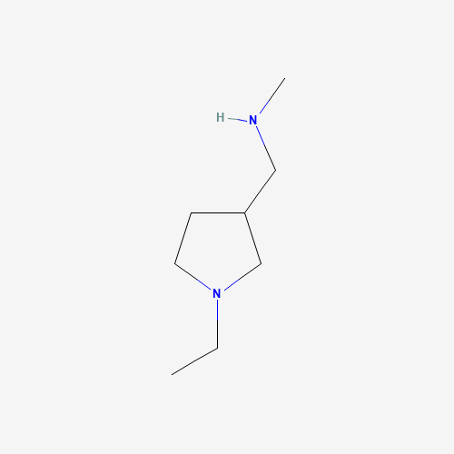 [(1-Ethylpyrrolidin-3-yl)methyl]methylamine (CAS: 884504-74-9) - Related Chemical Product