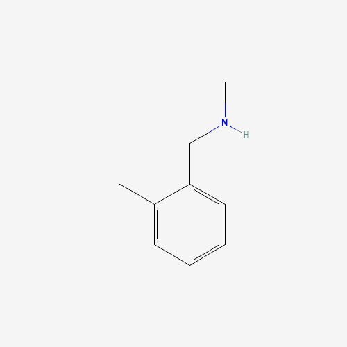 N-Methyl-1-(2-methylphenyl)methanamine (CAS: 874-33-9) - Chemical Structure and Molecular Formula 