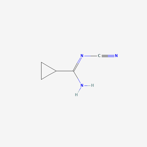 N'-Cyanocyclopropanecarboximidamide (CAS: 1211577-53-5) - Related Chemical Product