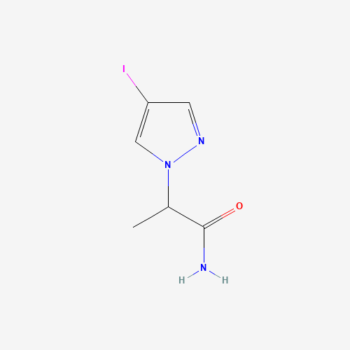 2-(4-Iodo-1H-pyrazol-1-yl)propanamide (CAS: 1215295-81-0) - Related Chemical Product